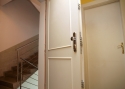 ADLO - Security door ARDEN, slat LB101, door surface BIE 113, doorframe finish RAL 9003