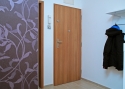 ADLO - Security door ADUO, plain design, security door guard, panoramic viewer