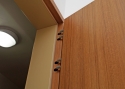 ADLO - Security door ADUO, plain design, glued facing of ADLO doorframe on a hinge side