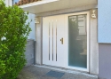 ADLO - Exterior Termo door TEJEN, slat, atypical, side skylight, dimensions 175 cm x 205 cm