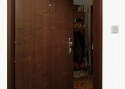 ADLO - Security door TEDUO, plain design, door surface Royal Maple