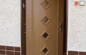 ADLO - Security door Teduo, glass P551, Termo exterior, armour triple-pane glass Termo