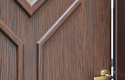 ADLO - Security door Kasto, glass P451, Termo Exterior for a family home, armor-style triple-pane glass, from outside