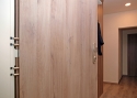 ADLO - Security door ADUO, door surface DRG 563 Oak Kronberg, doorframe white RAL 9003