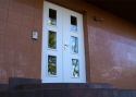 ADLO - Security Termo door TEDUO, glass, double-wing, triple-pane armor style P202