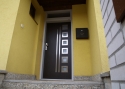 ADLO - Security Termo door TEDUO, glass, triple-pane armor style P552 glass Edelit, skylight P5A