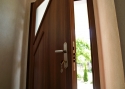 ADLO - Security Termo door JUBEO, glass, triple-pane P452, glass Matelux, slats LOG-339
