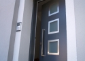 ADLO - Security Termo door LISBEO, Termo triple-pane glass P554, electrical lock, door knob Entero 