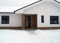 ADLO - Security Termo door Kasim, glass PS552, atypical door pull, slats Anticoro