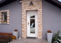 ADLO - exterior Termo door Aduo, glass PS100, armour-type glass P5A Stopsol - bronze