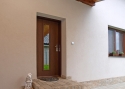 ADLO - exterior Termo door Teduo, glass PS107, armour-style glass Stopsol - bronze