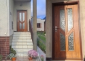 ADLO - Exterior Termo door, glass P401, clear glass Delta, surface golden oak