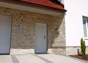 ADLO – exterior Termo door Tesim, profile F553, door surface Color RAL 9016
