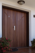 ADLO – exterior Termo door TEDUO, double-wing 90 x 90cm, slat L371