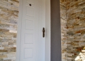 ADLO – exterior Termo door Tesim, profile F553, door surface Color RAL 9016