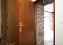 ADLO – exterior Termo door Kasim, design atypical profile Veneer, weekend chalet entrance 