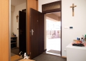 ADLO – exterior Termo door TEJEN, plain with top skylight, total height of configuration 246 cm