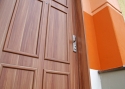 ADLO – exterior Termo door ADUO, slat LB 360, surface Geta 339, wooden decor ADLO doorframe