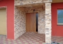 ADLO - exterior Termo door Tejen, slat L370, side skylight