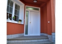 ADLO – exterior Termo door ADUO, antirust slats, armour-style Termo triple-pane glass skylights