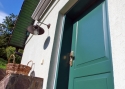 ADLO – exterior Termo door TEDUO, panel design 101 - KV 1, door surface RAL 6028 mat
