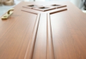 ADLO - Security door TESIM, Glass design, glass shape P502, Termo exterior door
