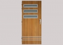 Noblesse Gloria 004, glass Matelux, LP-Anticoro, surface G135, door hinges finish RAL8017 matt, TERMO