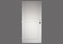 Slat, LR-101 atyp, surface RAL 9003, hinge finish RAL9003
