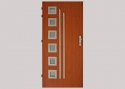 Glass, PS 552, LP-anticoro, glass Silvit - clear, surface G-656, hinge finish RAL8017, TERMO