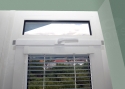 ADLO - Security window, secure locking, detail of the locking bolts