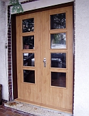ADLO double-wing security door ADUO, glass, surface Geta door dimensions 160/210cm