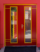 ADLO double-wing security door ADUO, NOBLESSE, Luca 001, door dimensions 180/210cm