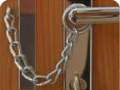 ADLO security door chain