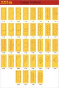 Profile shapes Veneer