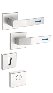 Rostex R1/S security rosette fitting, round, matt black, for the Economy series