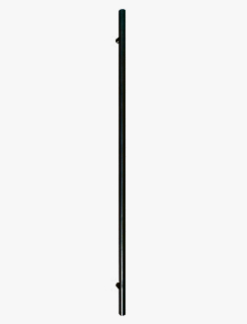 Resist vertical handle, black matt - Round O-1800