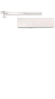 Door closer / self-closer up to 110kg - white color