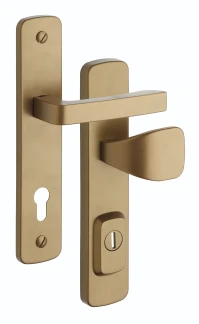 Security fitting Rostex R1, Astra, Bronze, Handle - Square handle