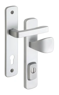Security Rostex R1 fittings, Astra, Stainless steel matt, Handle - Square handle