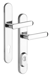 Rostex RX4-50 RC4 security fittings, Round, Chrome Stainless steel, Exclusive, Handle - Handle