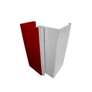 Two-color ADLO door frame
