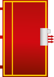 Security door JUBEO D1