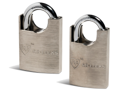 Padlock with eye protection